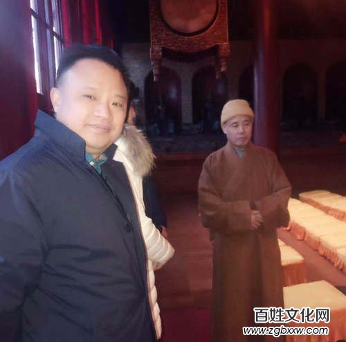 阮先鋒到廣濟(jì)寺拜訪中國佛教協(xié)會副會長釋演覺