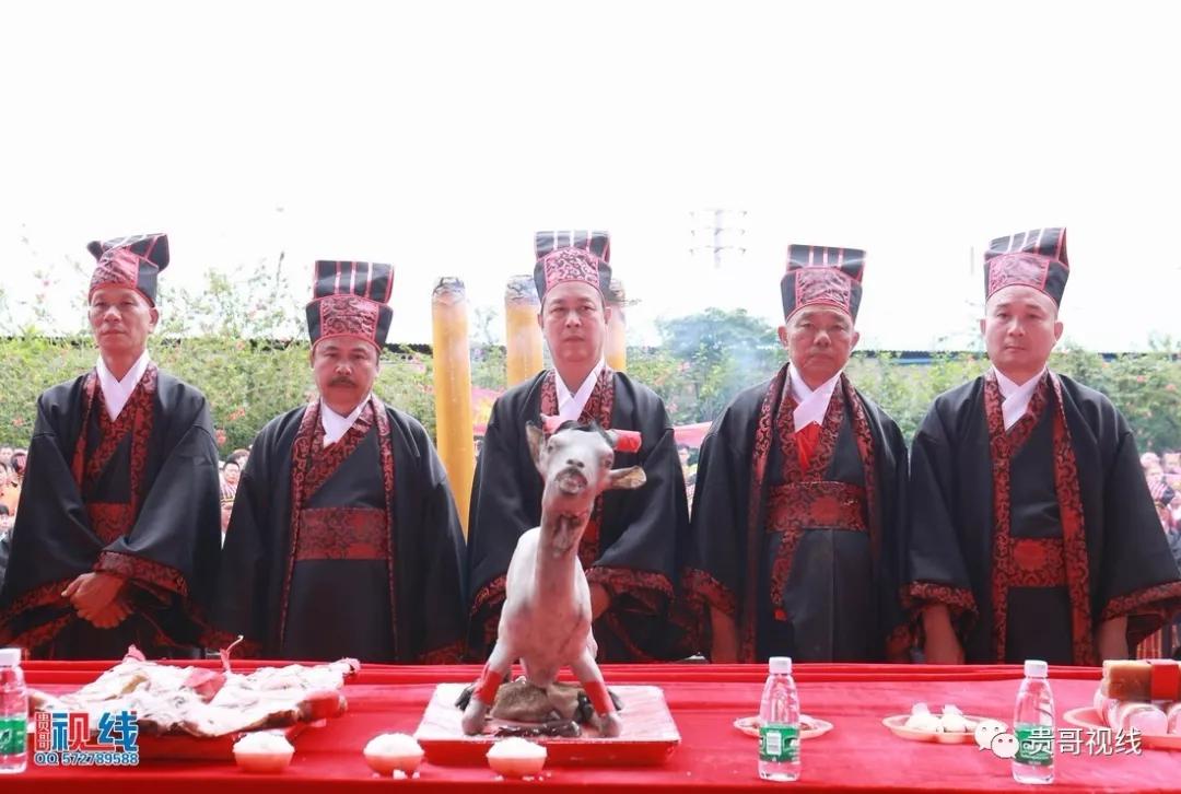 ?？诹质献谟H總會(huì)舉辦2019海南林氏宗親祭祀大典