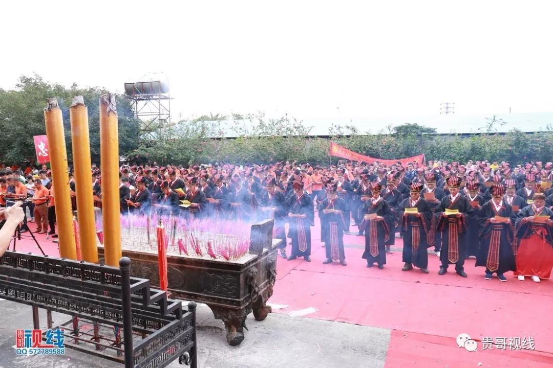 ?？诹质献谟H總會(huì)舉辦2019海南林氏宗親祭祀大典