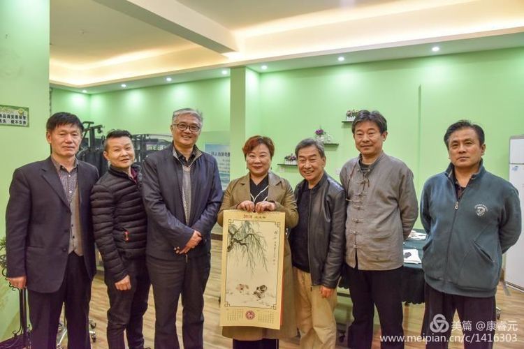 安陽(yáng)市書(shū)畫(huà)藝術(shù)研究會(huì)金融分會(huì)舉行第九次書(shū)畫(huà)筆會(huì)