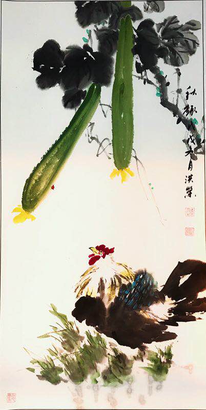 中國當代實力派書畫名家王洪榮書畫藝術(shù)欣賞