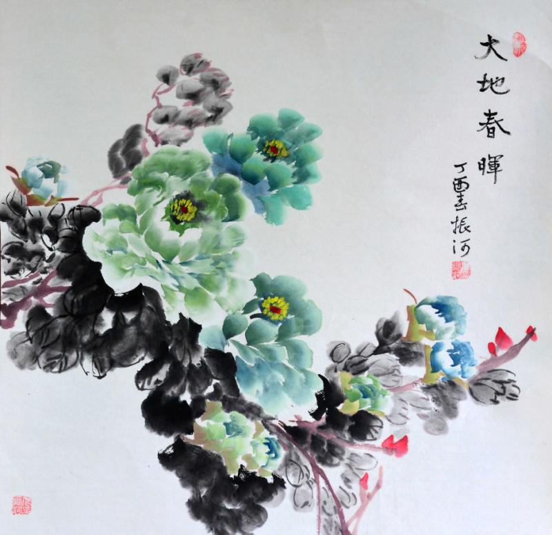 中國當(dāng)代實(shí)力派書畫名家張振河書畫藝術(shù)欣賞