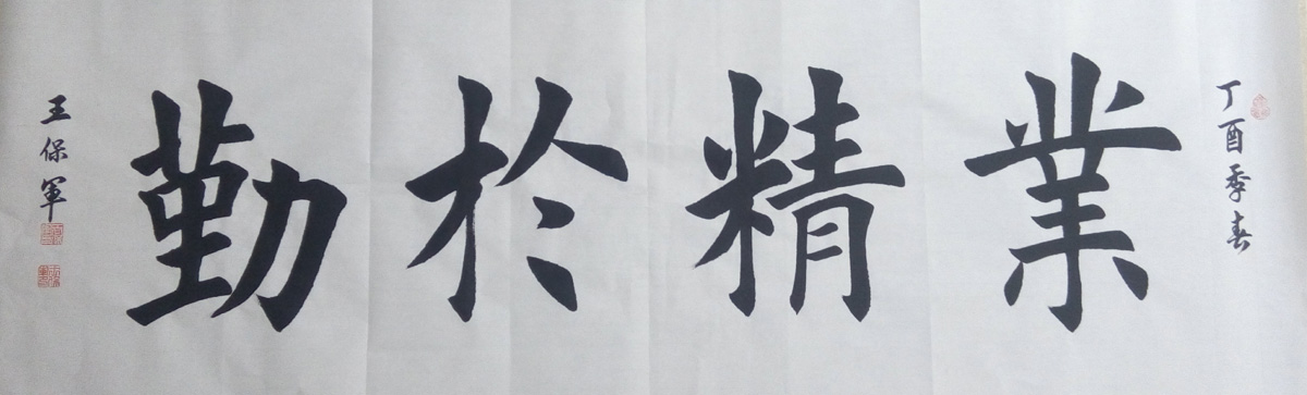 中國(guó)當(dāng)代實(shí)力派書畫名家王保軍書法藝術(shù)欣賞