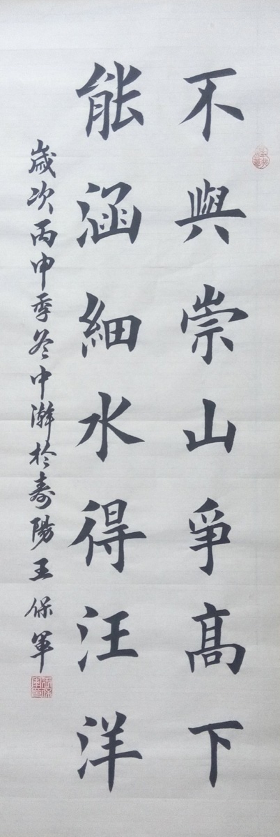 中國(guó)當(dāng)代實(shí)力派書畫名家王保軍書法藝術(shù)欣賞
