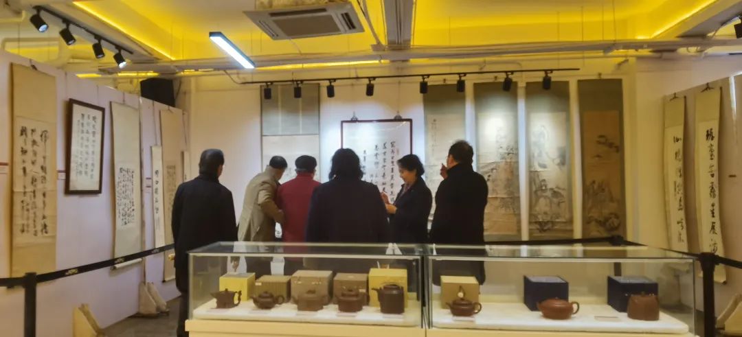 迎新年＂愿景共享＂中美聯(lián)合藝術(shù)交流展在上海中國(guó)書法院北外灘藝術(shù)館開展